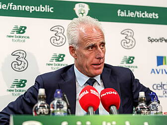 Ireland's playoff with Slovaki...